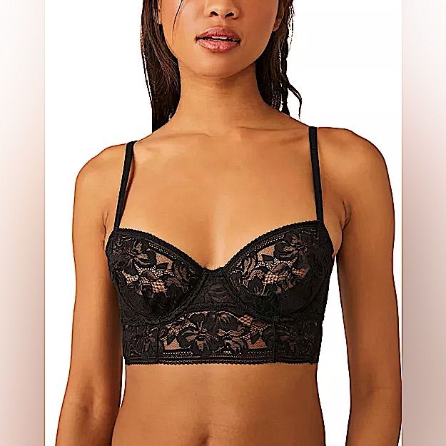 Free People Sorento Demi Longline Bra Nwt